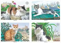 Malta - Katten II - Postfrisse serie van 4 Kup teraz