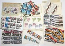 Malta - Partij met dubbelen in 69 zakjes en 4 vellenmappen - Postfris Premium