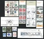 Popularny Martin Mörck - 3 boekjes, 7 souvenirvelletjes, 13 versch postz 1979-2011 - Postfris