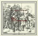 Mauritaina - Gestempeld souvenirvelletje 1979 Albrecht Durer Ostatnia szansa