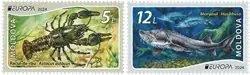 Moldavië - EUROPA 2024 Underwater Fauna & Flora - Postfrisse serie van 2 Najlepsza cena