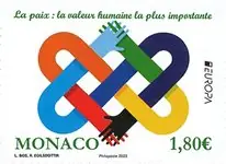 Monaco - EUROPA 2023 Peace - Postfrisse postzegel Wyprzedaż