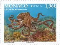 Wysoka jakość Monaco - EUROPA 2024 Underwater Fauna & Flora - Postfrisse postzegel