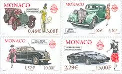 Monaco - Klassieke autos - Postfrisse set van 4 Kup teraz
