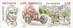 Wyprzedaż Monaco - Legendarische F1 coureurs: Tazio Nuvolari - Postfrisse serie van 2