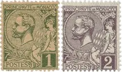 Darmowa dostawa Monaco 1891/1894 - YT 11/12 - Postfris