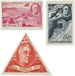 Monaco 1946 - YT PA19/PA21 - Postfris Tani