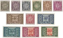 Monaco 1946/1957 - YT T29/39 - Postfris Ostatnia szansa