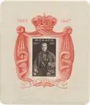 Oryginalny Monaco 1947 - YT BF 2 - Postfris