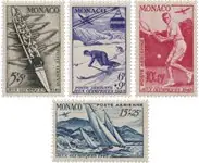 Monaco 1948 - YT A32-35 - postfris Bezpieczna płatność