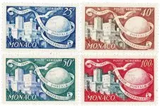 Monaco 1949/1950 - YT PA45/48 - Postfris Oferta