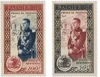 Monaco 1950 - YT A49-50 - postfris Wyprzedaż