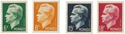Monaco 1951 - YT 365/368 - Postfris Tylko dziś