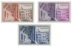 Monaco 1952 - YT 383/385 - Postfris Oferta limitowana