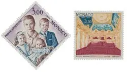 Monaco 1966 - YT PA 85-86 - Postfris Oferta limitowana