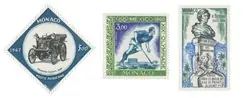 Rabat Monaco 1967-1969 - YT PA 91-93 - Postfris