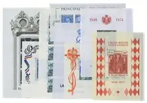 Monaco 1973-1993 - 8 different souvenir sheets Bezpieczna płatność