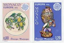 Szybka dostawa Monaco 1976 - YT 1062/1063 - Postfris