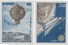 Monaco 1983 - YT 1365/1366 - Postfris Oferta