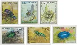 Szybka dostawa Monaco 1987 - YT 1567/1572 - Postfris