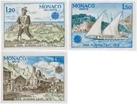 Monaco 1979 - YT 1186/1188 - Postfris Szybka dostawa