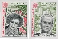 Monaco 1980 - YT 1224/1225 - Postfris Oferta limitowana