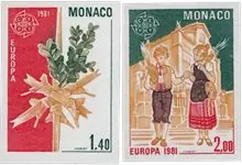 Monaco 1981 - YT 1273/1274 - Postfris Oferta