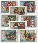 Monaco 1987-1990 - YT 1594/1595, 1649/1650, 1691/1692, 1720/1721 - Postfris Promocja