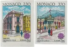 Monaco 1990 - YT 1724/1725 - Postfris Bezpieczna płatność