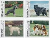 Monaco 1991-1994 - YT 1760, 1813, 1872 en 1930 - Postfris Ostatnia szansa