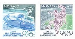 Promocja Monaco 1992 - YT 1811/1812 - Postfris