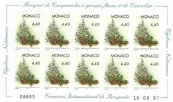 Ostatnia szansa Monaco 1997 - YT 2138 - Postfris souvenirvelletje