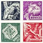 Monaco YT A51-54 - Postfris Nowość
