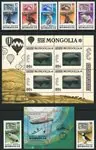 Mongolië 1981-1993 - Serie van 7 postzegels en 2 souvenirvelletjes - Postfris Premium