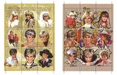 Mongolië 1997 - 6 velletjes - Postfris Oryginalny