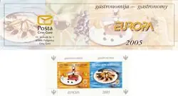 Zwrot pieniędzy Montenegro 2005 - Europa 2005 boekje - ongebruikt
