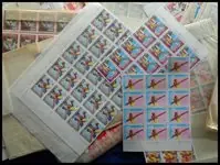 Autentyczny Mozambique - partij vellen en veldelen