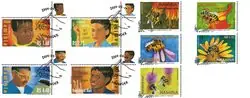 Namibië - Bees and education - Twee gestempelde series in totaal 9 postzegels Popularny