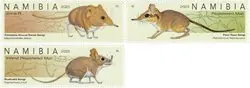 Namibië - Jumping shrews - Postfrisse serie van 3 Oferta limitowana