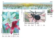 Premium Namibië - The Sandhof lily - Postfrisse serie van 3