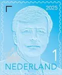 Nederland - Koning Willem Alexander 1 Blauw 2025 zk uit PB - Postfrisse postzegel Promocja
