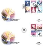 Ostatnia szansa Nederland - December postzegels 2023 - 2 FDCs