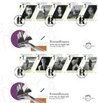 Nederland - Romanreuzen - FDC 894 a/b - 2 FDCs Autentyczny