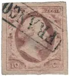 Nederland 1852 - NVPH 2 - In luxe kwaliteit - Gebruikt Oferta limitowana