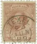 Oryginalny Nederland 1872-1888 - NVPH 20 - Gebruikt