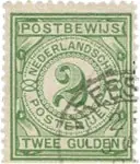 Nederland 1884 - Postbewijszegels NVPH PW3 - Gebruikt Wyprzedaż