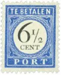 Tani Nederland 1894-1910 - Portzegels NVPH P20 - Ongebruikt