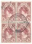 Nederland 1899-1905 - NVPH 79 - Blok van 4 - Gebruikt Promocja