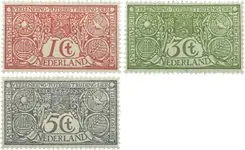 Ostatnia szansa Nederland 1906 - NVPH 84-86 - Postfris