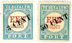 Kup teraz Nederland 1906-1910 - Portzegels NVPH P27-P28 - Postfris
